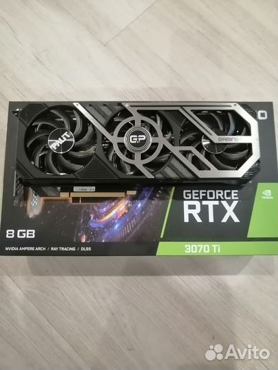 Видеокарта rtx 3070ti Palit Gamingpro