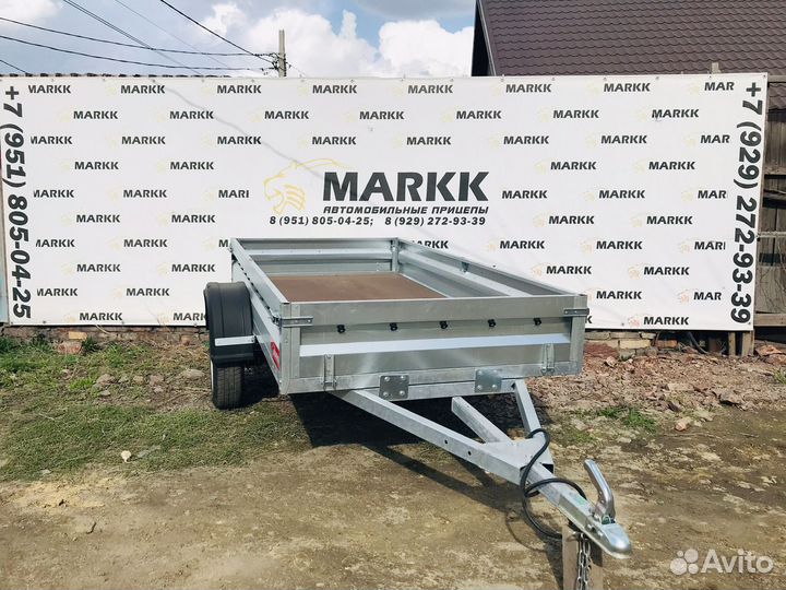 Прицеп Rinal 2.5 метра оцинкованный 750 кг