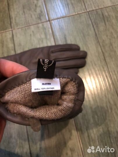 Перчатки женские кожаные 7.5