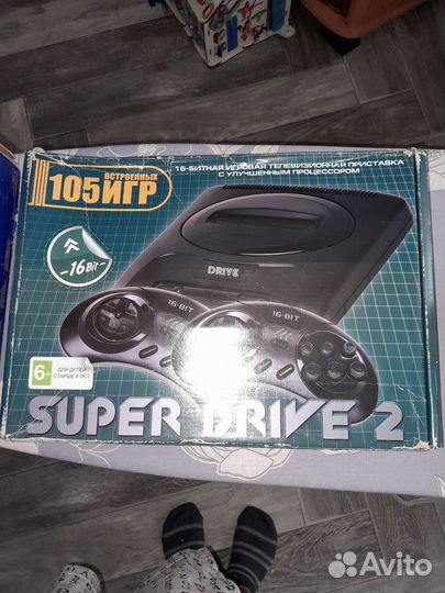 Игровая приставка sega mega drive 2