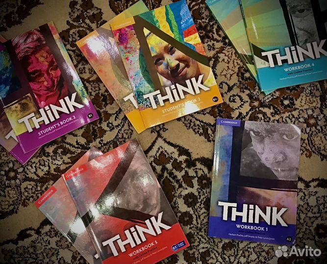 Учебники Face2face, Think, Eyes Open и другие