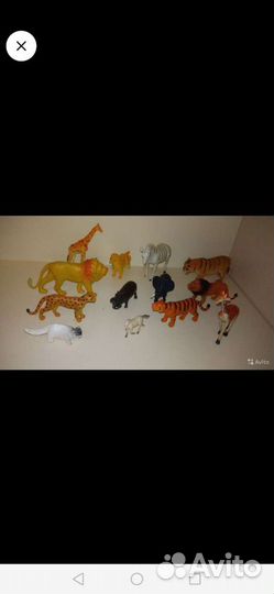 Звери игрушки