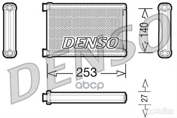 Радиатор отопителя BMW: 1 (E81, E87) 116i/118i