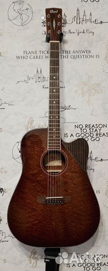 Электроакустическая гитара Cort AD890mbcf NAT