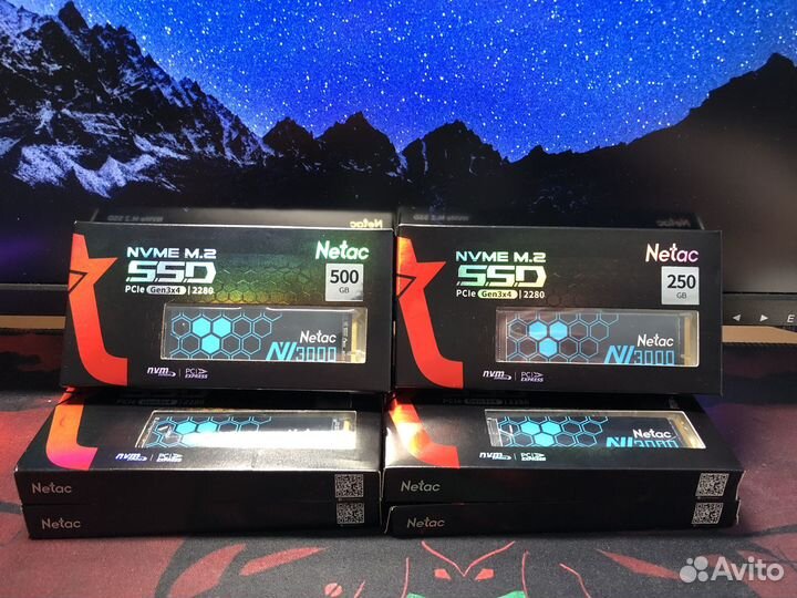 SSD Netac NV3000 M.2 NVMe 500 GB