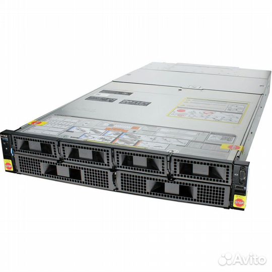 Dell PowerEdge FX2s CTO Blade Quarter 6 Slot 2U Chassis 2x 2000W