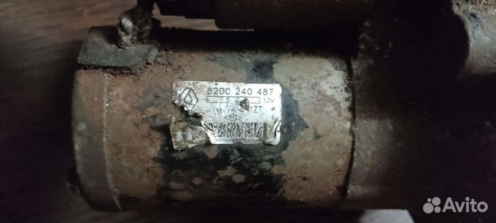 Рено Логан стартер 1.6 8 кл