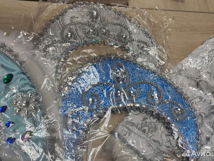 Кокошник Снегурочки новый