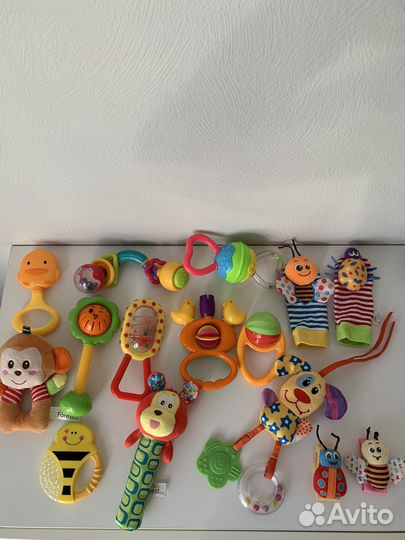 Погремушки пакетом для малышей