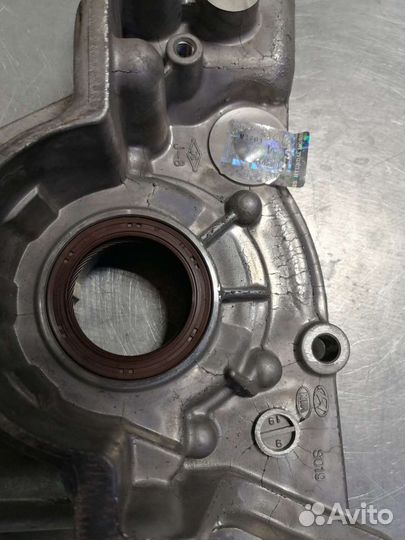 Насос масляный hyundai santa fe