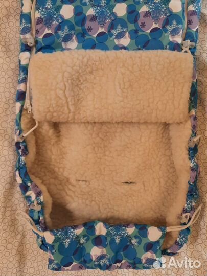 Зимний конверт в коляску