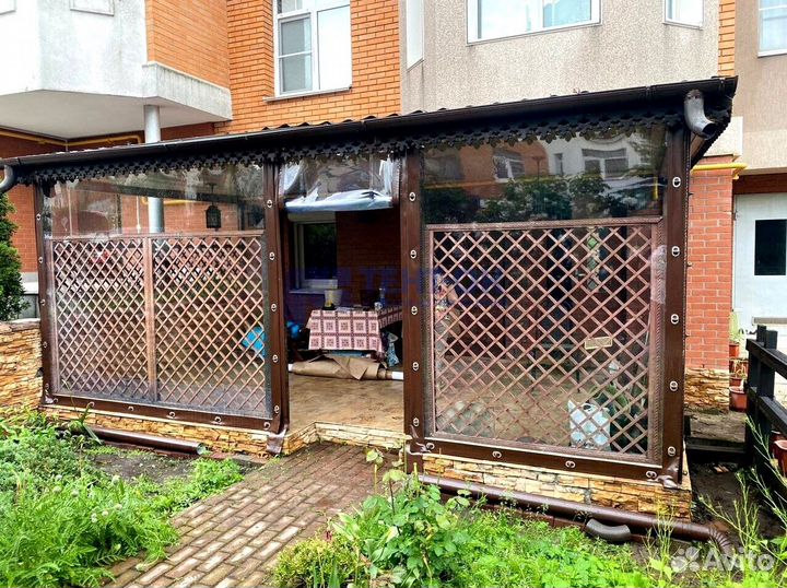 Мягкое стекло для беседок