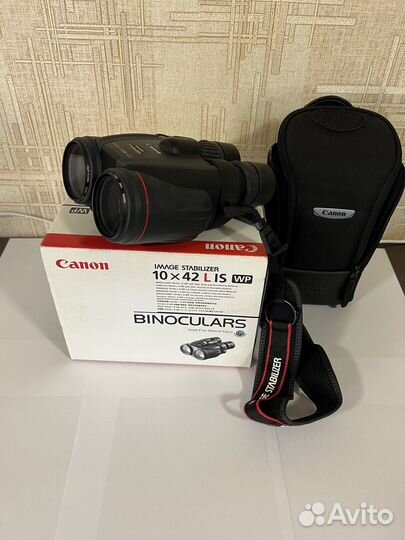 Бинокль Canon 10x42 L IS WP