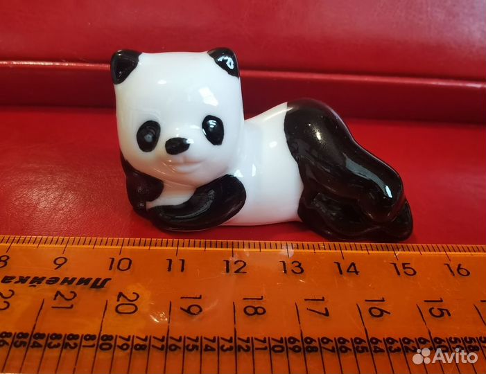 Мишка панда. Керамическая статуэтка