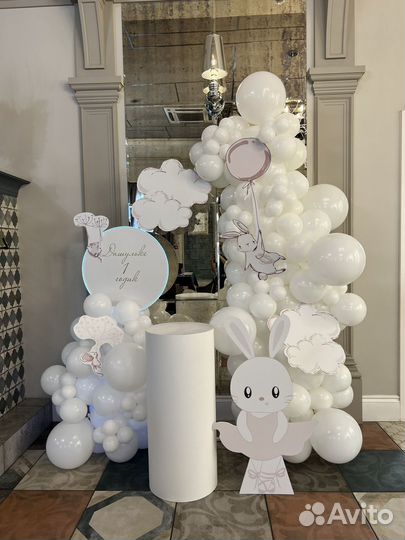 Фотозона с шарами на праздник