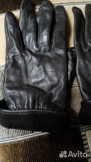 Перчатки кожаные женские