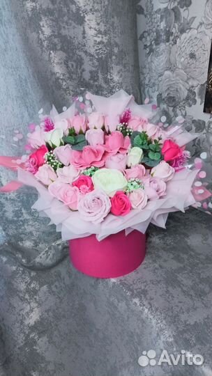 Мыльные розы букеты