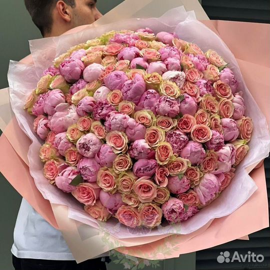 Пионы,букеты