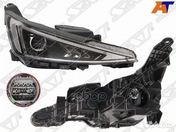 Фара Hyundai Elantra 18-20 (Справа) ST-13-0022 Sat