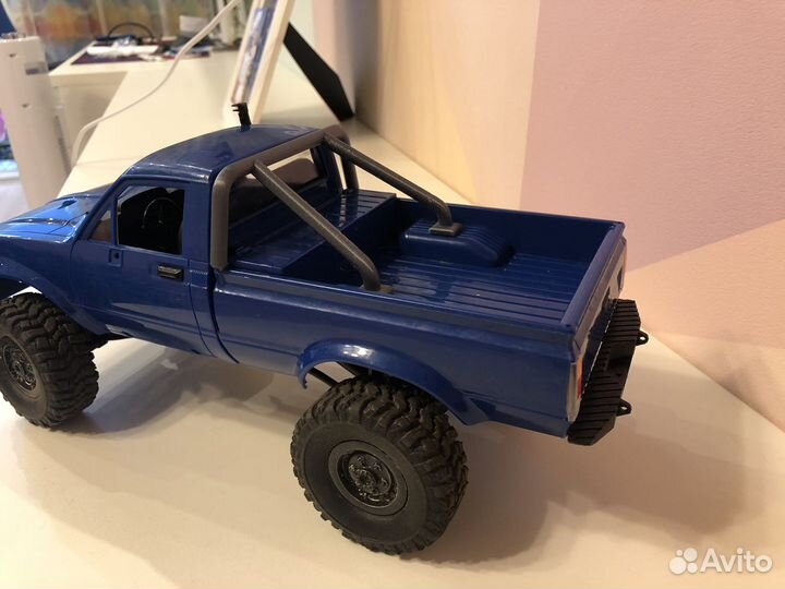 Задний бампер и дуга в багажник wpl c24