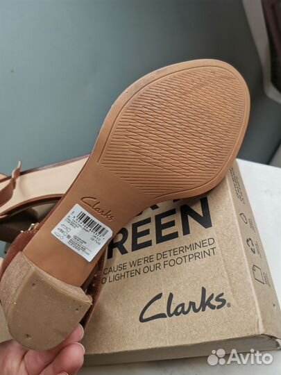 Босоножки clarks 38