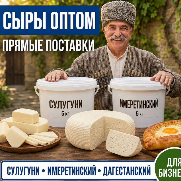 Кавказские сыры. Оптом. Для Бизнеса