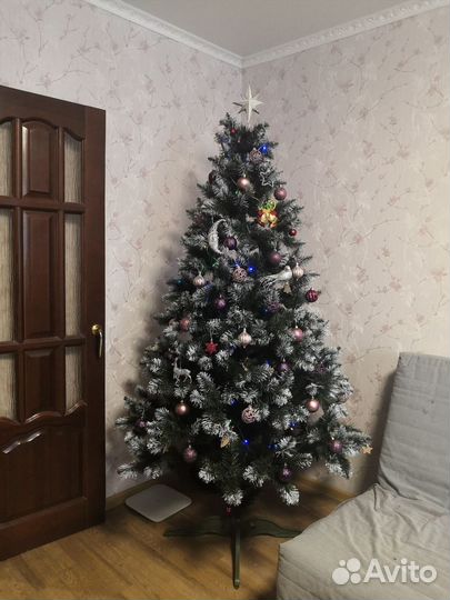 Искусственная Елка елка от белки, Из пвх, 220 см