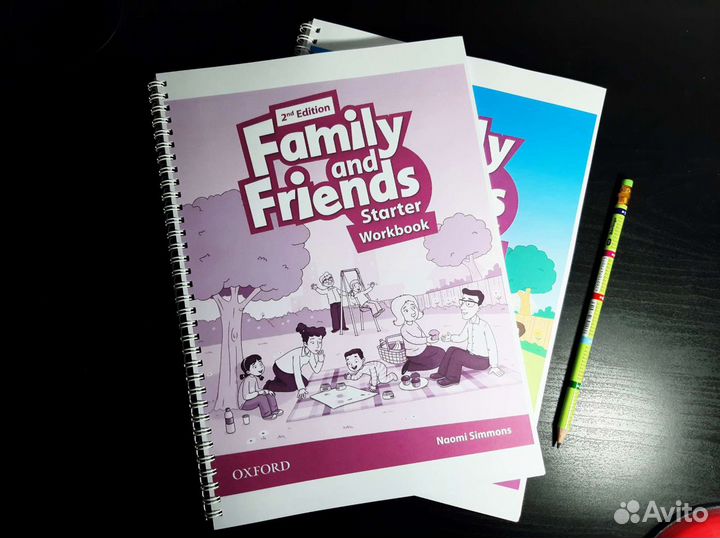 Комплект Family and friends starter