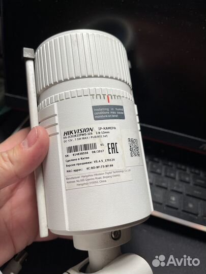 Камера hikvision DS-2CD2622FWD-IZS