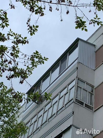 Ремонт крыши балкона