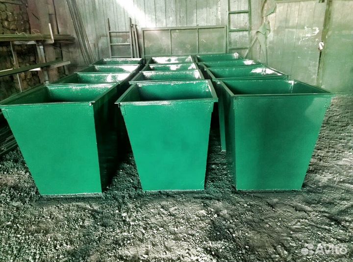 Мусорный контейнер 0.75 м3. Арт 55123