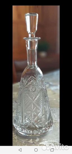 Графин хрустальный