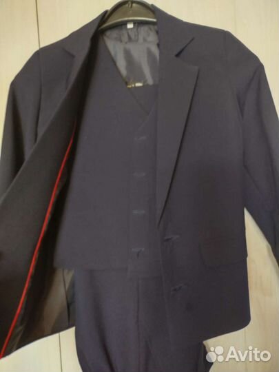 Костюм тройка для мальчика 122 128 7 лет