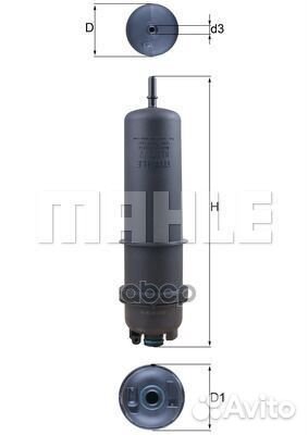 Фильтр топл.BMW G30/G11/G01 2.0d/3.0d KL8727 Ma