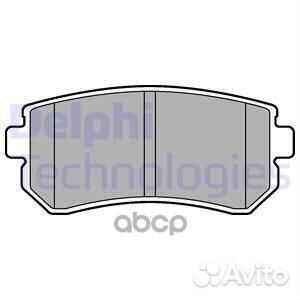 LP2303 колодки дисковые задние Hyundai Accent