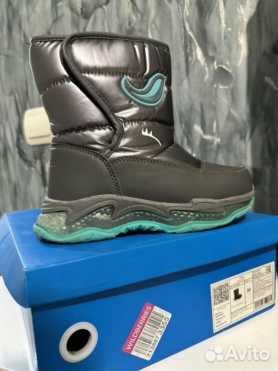 Дутики зимние для мальчика 30