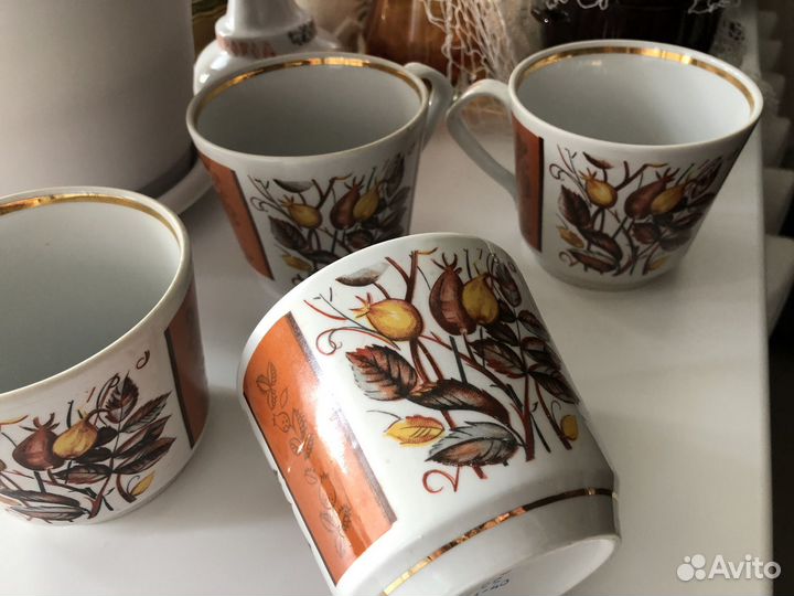 Чайные пары, чашки, бокалы СССР