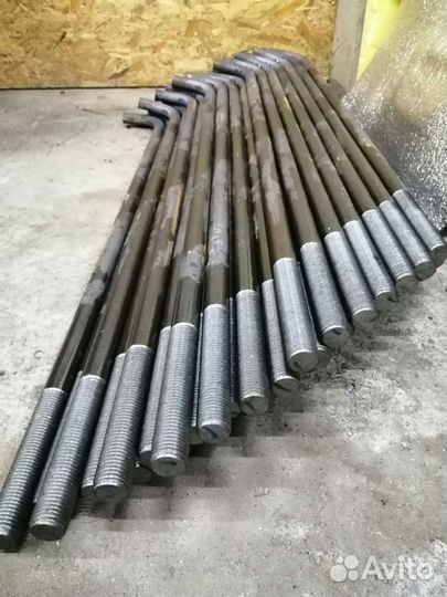 Фундаментные болты,метизы,шпильки,резьбы.петли