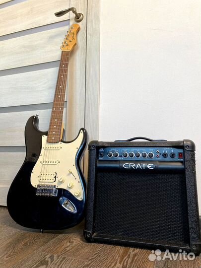 Электрогитара с комбиком комплект