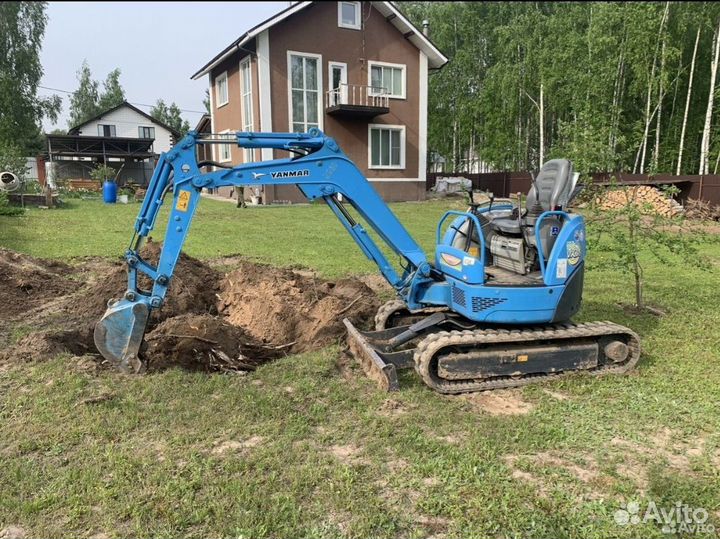 Услуги мини экскаватора