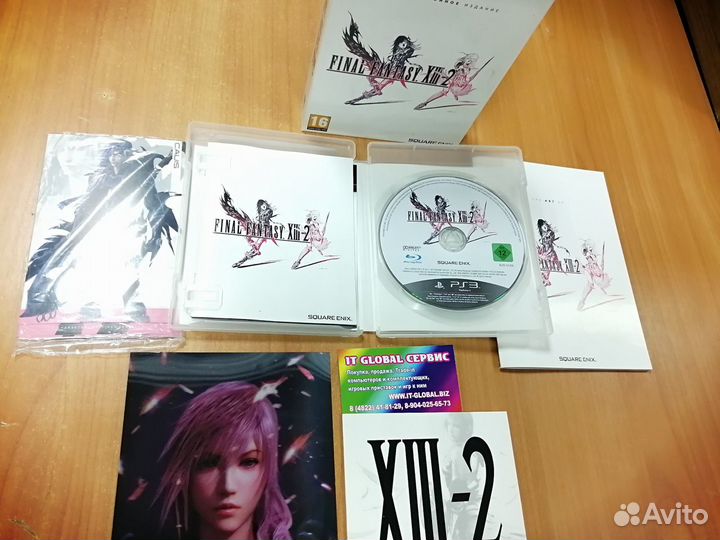Final Fantasy xiii 2 Коллекционное издание