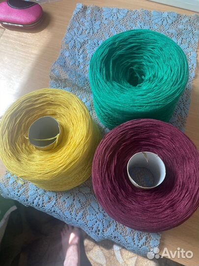 Пряжа 100%хлопок