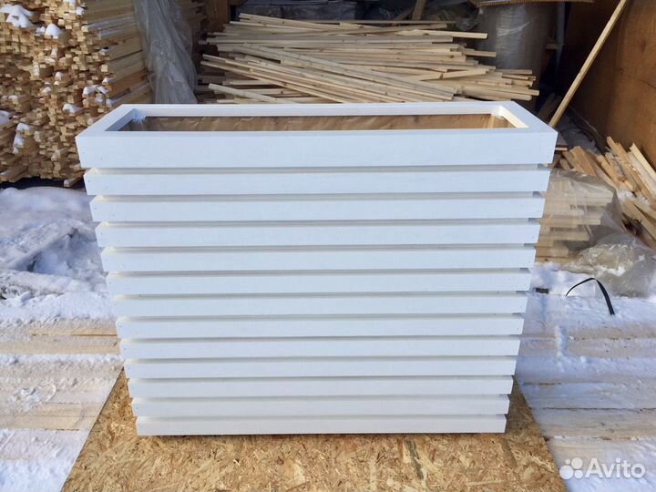 Ящик кашпо для цветов