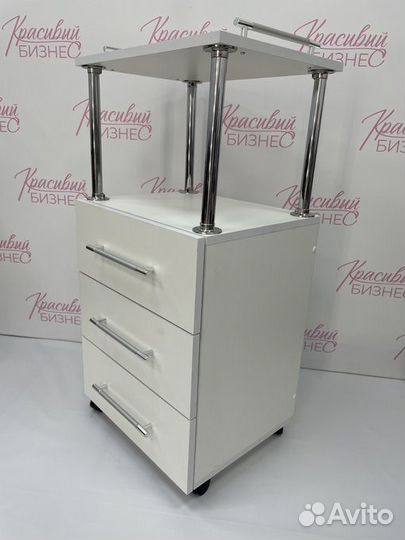 Тележка косметологическая 3 ящика