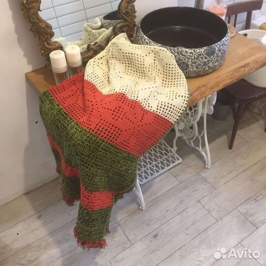 Плед покрывало шерсть