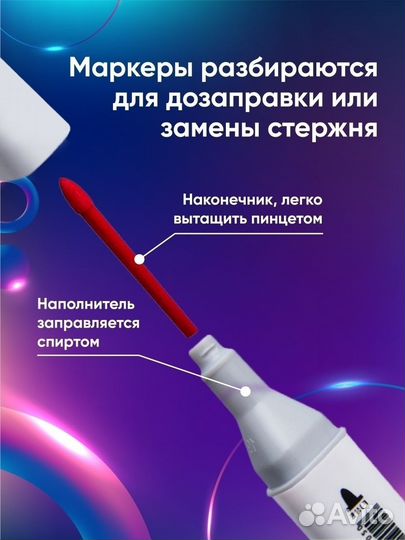 Маркеры Для Скетчинга Оптом 262 цвета