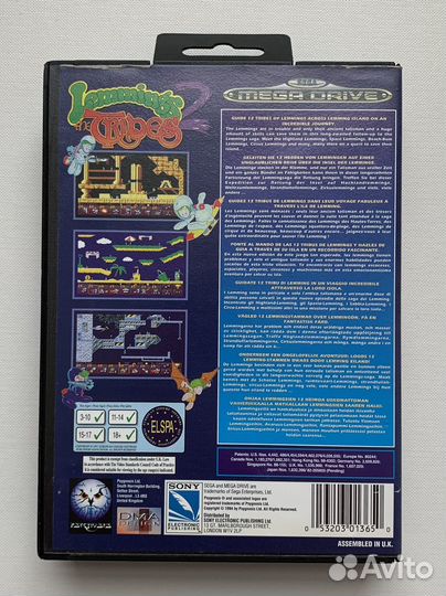 Lemmings 2: The Tribes / Sega Mega Drive