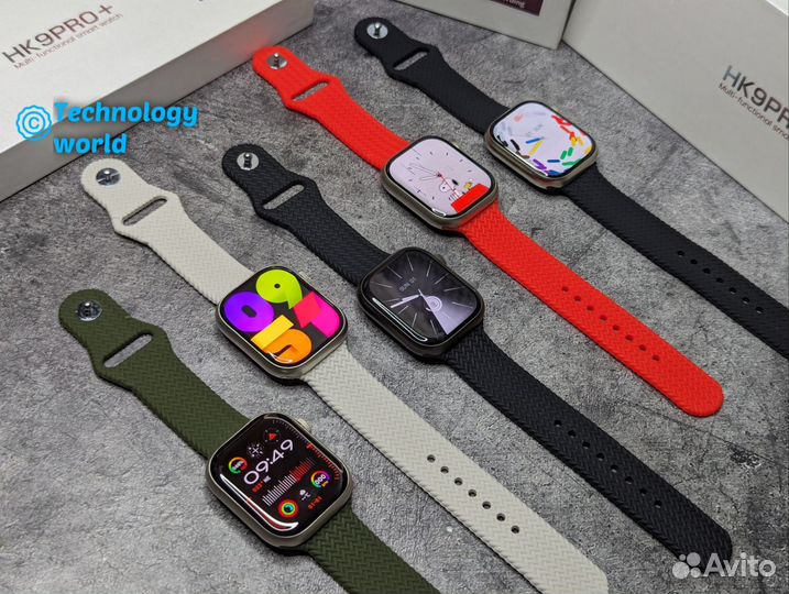 Apple watch 9 titanium 45mm premium amoled