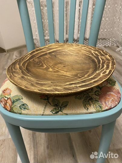 Деревянное блюдо