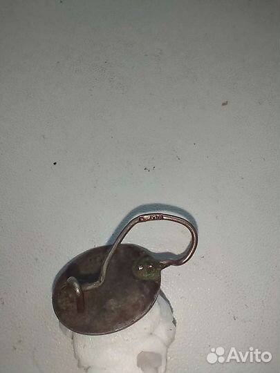 Серебрянная серьга